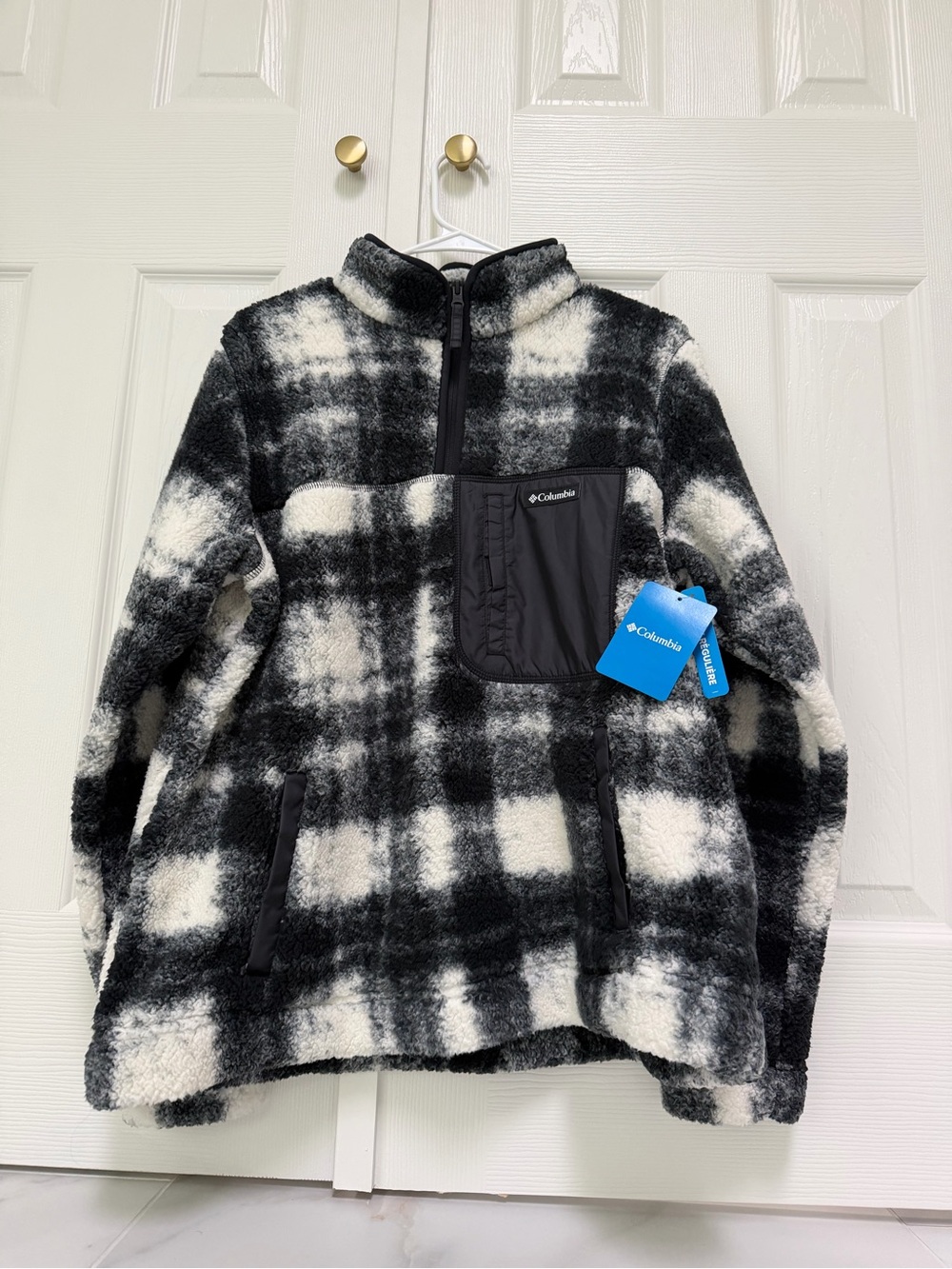 NWT Columbia Women's West Bend Quarter Zip II Fleece Pullover